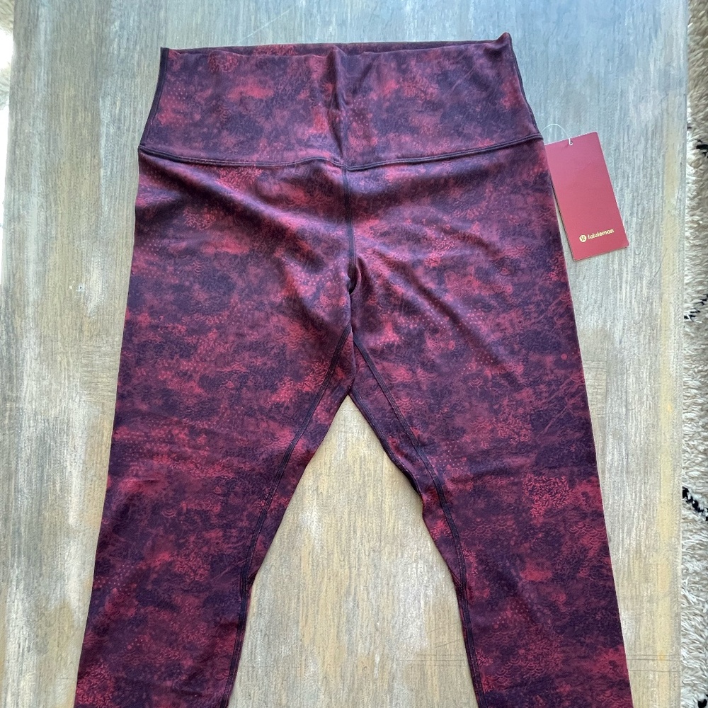 Lululemon Align High Rise Pant - 28". Size 14. Lunar New Year - NWT - Picture 2 of 8